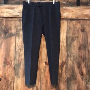 Banana republic navy cropped pant